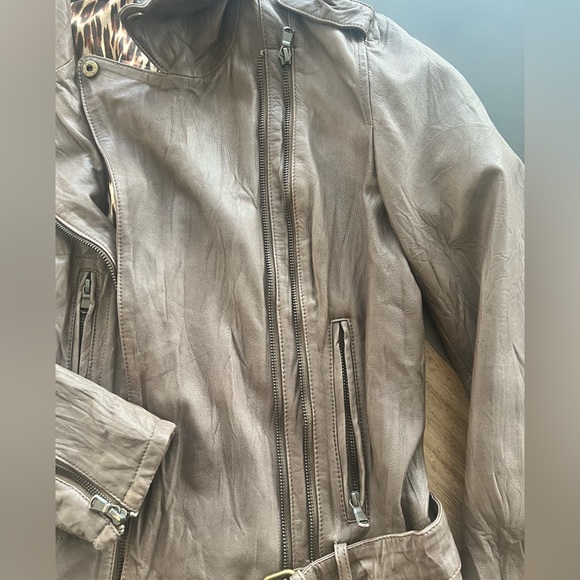 Women’s KENNA-T leather jacket - Picture 5 of 11